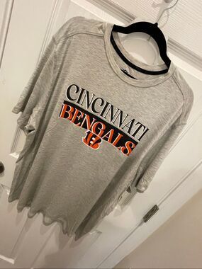 NFL MSX Michael Strahan Women’s XL Gray UV Protection Short Sleeve Top NWT